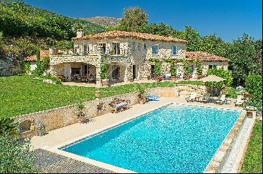 Close to Saint-Paul de Vence - Stunning Mas with panoramic sea view