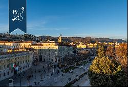 A unique property for its position, size and view over the main square of Bergamo's town c