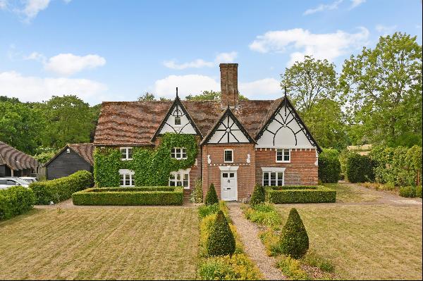 An impressive Grade II listed house, in a wonderful rural position yet close to amenities,
