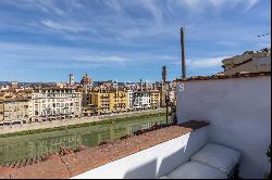 Unique 300 sqm penthouse with terraces in Oltrarno