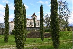 15th century castle classified MH, Renaissance jewel in Quercy