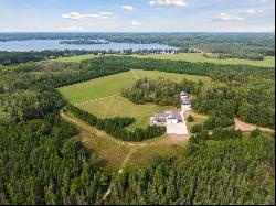 156 acres of wooded privacy and 1500+ of shoreline!