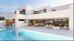 Coma de los Frailes, Moraira: Modern Ibizan-Style Luxury Villa w, Teulada 03724