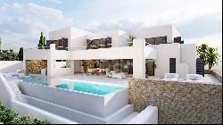 Coma de los Frailes, Moraira: Modern Ibizan-Style Luxury Villa w, Teulada 03724