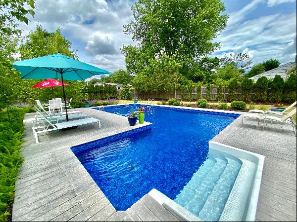 Picture perfect beach getaway with sunny pool!! By the month or shorter term. Located sout