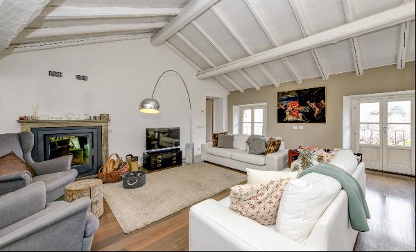 An amazing top-floor apartment located in a historical building.