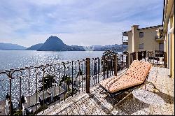 Lugano-Castagnola: for sale apartment with heavenly view of Lake Lugano