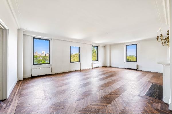 Rare Full Floor Emery Roth 12-Room on Central Park