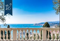 Panoramic estate near Sanremo and the stunning French Coast