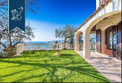 Panoramic estate near Sanremo and the stunning French Coast