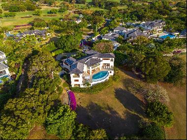 Majestic residence set in a prime location within the exclusive Sandy Lane Estate