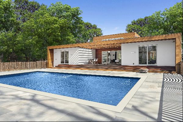 Picture yourself in this East Hampton fully remodeled 4-bedroom, 3-bathroom ranch-style si
