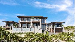 Mid-Century-Inspired Contemporary Build in Gated Beachfront Community