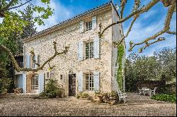 Stone house with views