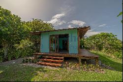 Beach front house surrounded by nature