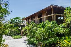 House integrated into the green