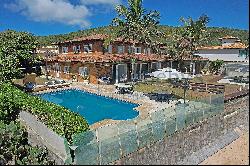 House standing on the sand at Praia do Canto