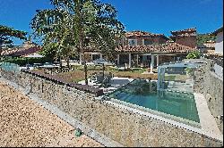 House standing on the sand at Praia do Canto