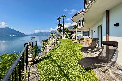 Mediterranean style villa with unobstructed view of Lake Maggiore in Ascona for sale