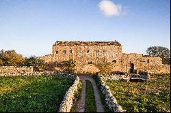 Ancient Sicilian farmhouse from the 1800s