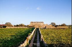 Ancient Sicilian farmhouse from the 1800s