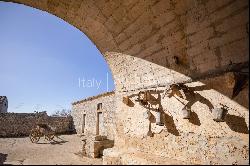 Ancient Sicilian farmhouse from the 1800s