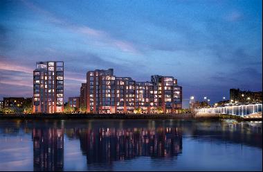 Studio apartment available in the new luxury residential scheme, Hurlingham Waterfront.