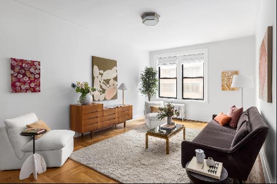 Residence 4A is an oversized, pre-war two-bedroom in the heart of the East Village. 4A is 