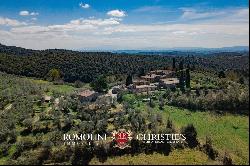 Chianti Classico - ESTATE WITH RURAL HAMLET FOR SALE IN GAIOLE IN TUSCANY
