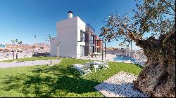 Modern villa with sea and Bonalba golf views