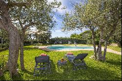 Villa Bellavita at Anacapri, surrounded by centenary olive trees