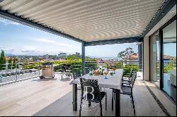 PERSPECTIVE - Contemporary villa with pool and ocean view in Biarritz