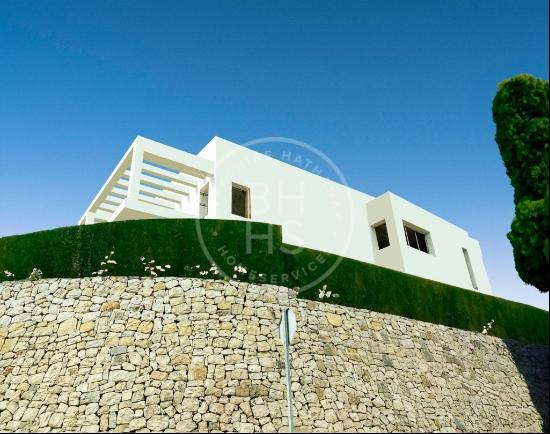 Under Construction Marvel in Moraira: A Modern Villa Merging Des, Teulada 03724