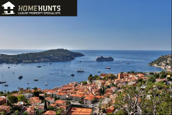 VILLEFRANCHE SUR MER - SOLEIL D OR - 3-BEDROOM APARTMENT 166 SQM FOR SALE - TERRACE 24 SQM