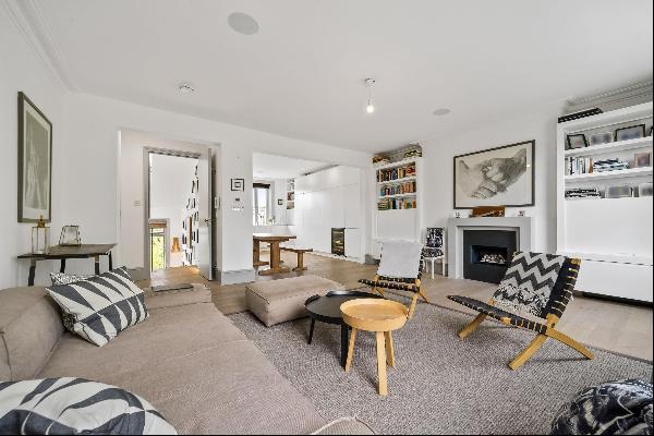 An beautiful two double bedroom period conversion, occupying the top floors of a charming 