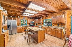 Luxury Log Cabin On 20 Wooded Acres Near Bay Access