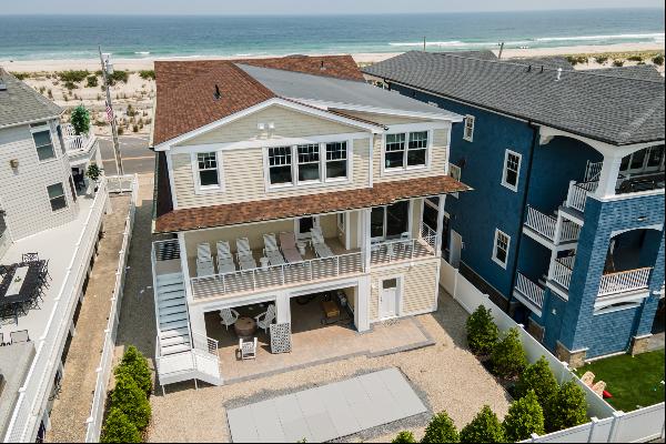 Exquisite Newly Constructed Oceanfront Home with Top of the Line Finishes