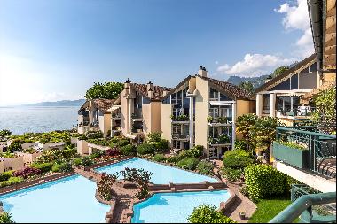 Outstanding 4-bedroom duplex apartment in Villeneuve, Vaud.