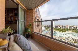 Duplex penthouse with incomparable views of the Ciudad de las Artes
