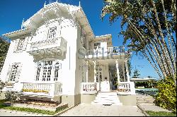 House with a French neoclassical style