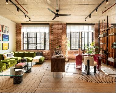 Stunning Loft apartments in a warehouse style building with exposed concrete ceilings and 