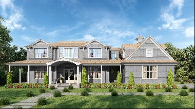 Introducing an exquisite new construction in the highly sought-after village of Quogue. Th