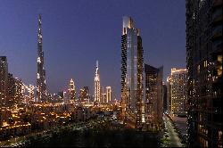 Luxurious Downtown Dubai Residence with Stunning Burj Khalifa Views