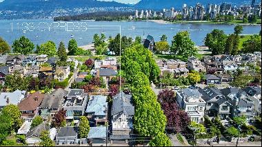 Superb 4-bedroom home at Kits Point, Vancouver.