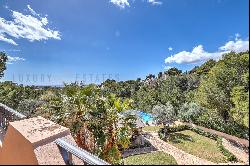 Mediterranean villa in Costa den Blanes with Partial Sea Views and Holiday Rental License