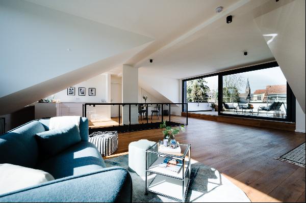 First-time occupancy - penthouse with loft character and huge sun terrace