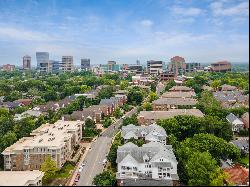 Two-Story Penthouse Within Easy Walking Distance of Clayton