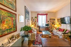 three-room apartment on the fourth floor in a 1930s period building