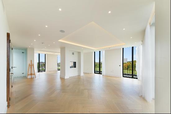 A contemporary duplex penthouse apartment in a luxury development in St John's Wood NW8.