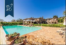 Finely-renovated luxury estate not far from Rome, between Lazio and Tuscany